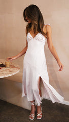 Solid Color Slim fit WaistbDress Elegant Holiday Dress