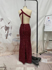 Sleeveless Halter Dress Slim Fit Sheath Dress