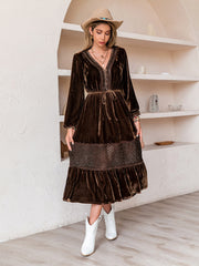 Vestido retro de corte A