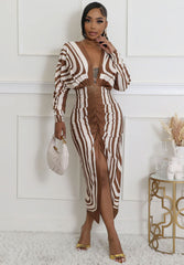 Long Sleeve Dress Supply Casual Dress