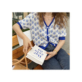 2.0 Secret Garden – Oberteil mit Knopfleiste