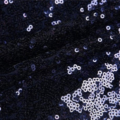 Luxury Sequin Formal Dress Office Slim-Fit Criss Cross Sheath Long Sleeve Dress