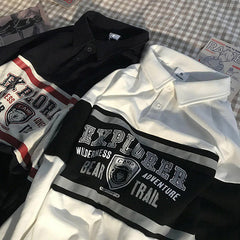 90er Explorer Kapuzenjacke