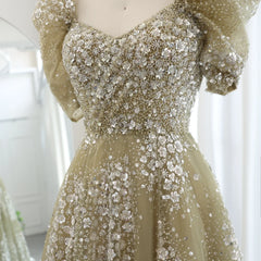 Glitzerndes Tüll-Abendkleid mit Herzausschnitt