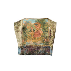 Ästhetisches besticktes Korsettoberteil