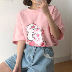 Ästhetisches Getränke-T-Shirt