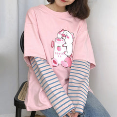 Ästhetisches Getränke-T-Shirt