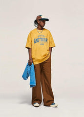 Amsterdam Wildleder-T-Shirt