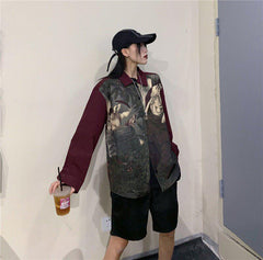 Langarmhemd mit Engel-Print