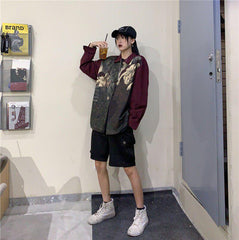 Langarmhemd mit Engel-Print