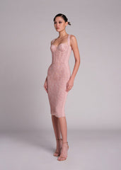 Retro Lace Suspender Nightclub Tight