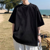 T-Shirt mit Katzen-Print auf der Rückseite