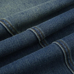 Baddie – Niedrig geschnittene Denim-Jeans mit Cut-Outs