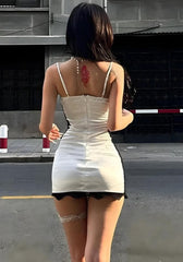 Baddie Minikleid aus Spitze