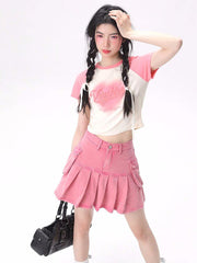 Minifalda cargo de Barbie