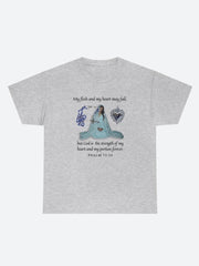 Bibel Psalm 73:26 T-Shirt