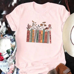 Bücher & Blumen T-Shirt