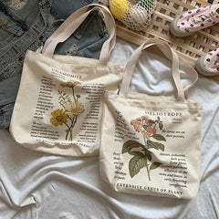 Bolso de hombro botánico