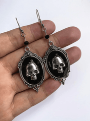 Gothic Punk Skull Decor Earring