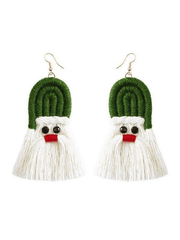 Christmas Fringe Earring