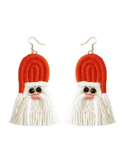 Christmas Fringe Earring
