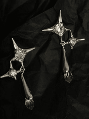 Astral Rhinestone Decor Earrings