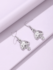 Vintage Mushroom Dangle Earrings