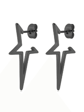 Irregular Chunky Star Drop Earrings