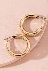 circle earrings