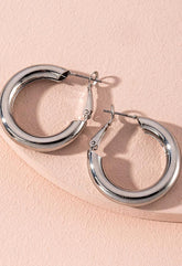 circle earrings
