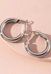 circle earrings