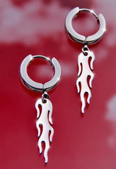 Flame earrings