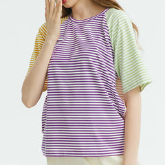 Camiseta de rayas de caramelo