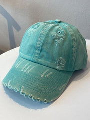 Gorra de béisbol vintage deslavada