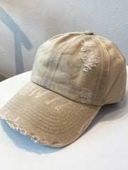 Gorra de béisbol vintage deslavada