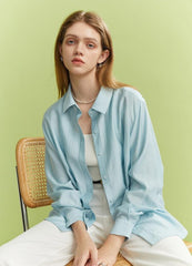 Klassisches Hemd in sanften Farben