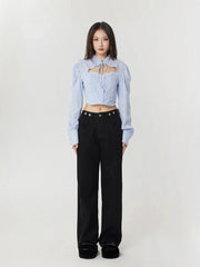 Classiccore Cut-Out-Crop-Shirt