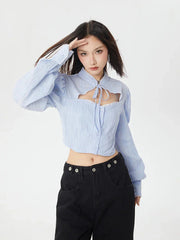 Classiccore Cut-Out-Crop-Shirt