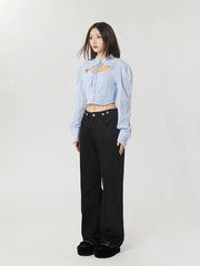 Classiccore Cut-Out-Crop-Shirt