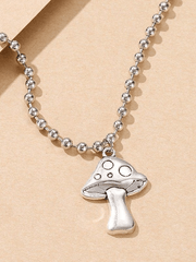 Vintage Mushroom Necklace