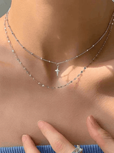 Double Layer Star Charm Necklace