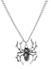 Collar vintage con dije de araña