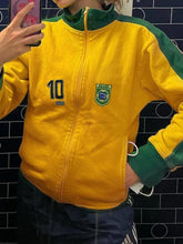 Jacke mit Kragen und Stickerei in Farbblock-Optik