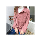 Camisa de pana cómoda y bonita