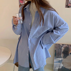 Bequemes süßes Oversize-Shirt