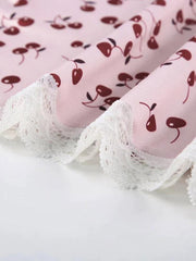 Coquette Cherry Minikleid