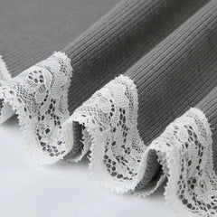 Coquette Off-Shoulder-Spitzentop