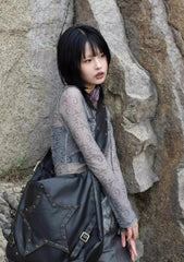 Transparentes Cyberpunk-Top