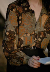 Bluse „Artistic Figures“ von Dark Academia