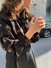 Dark Academia Schmetterlingsshirt